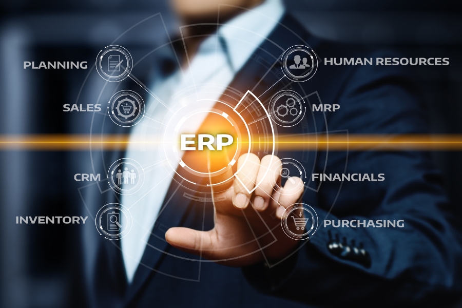 System klasy ERP działanie